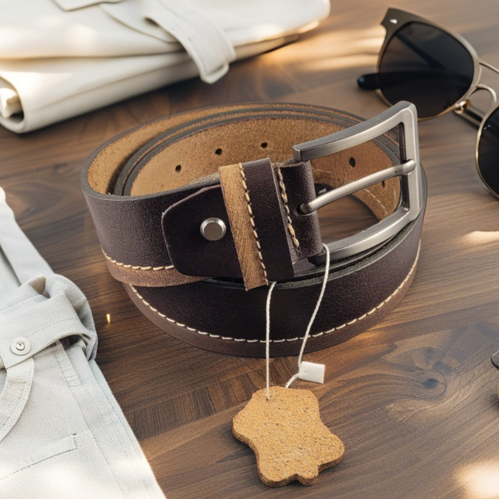 Marrone Classico – Unisex Leren Riem