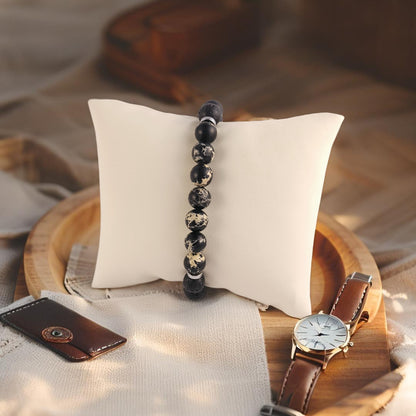 Volcano Night 8mm Armband