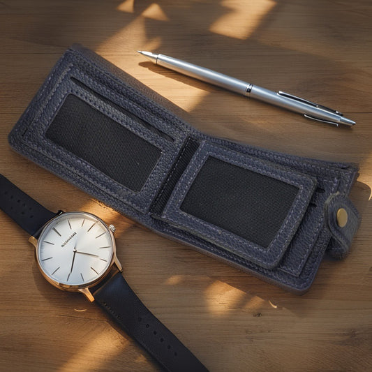 Urban Style Navy Wallet