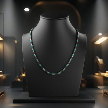 Nuit Turquoise ketting