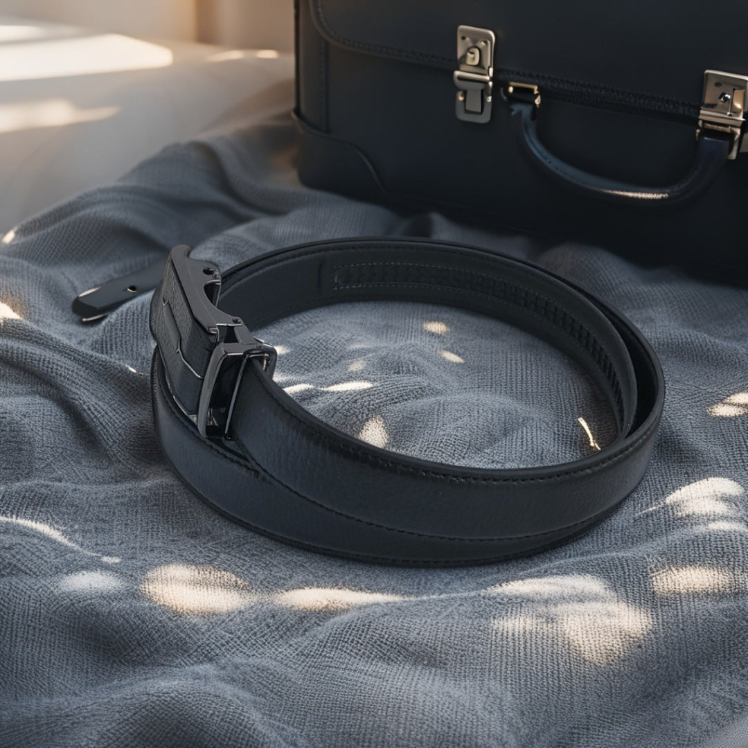 Cintura Nero Classico riem zonder gaatjes