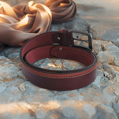Unisex Leren Riem Toscana Classica