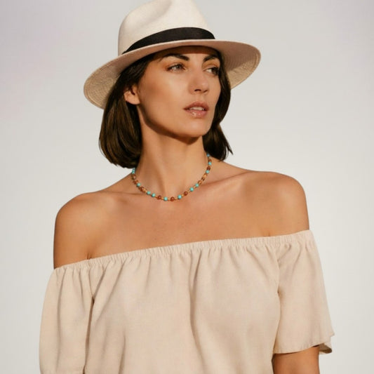 Edelsteen ketting – Désert Coloré